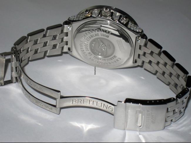 Breitling Chronomat Crosswind Stainless Steel Diamonds Watch Breitling Chronomat Crosswind Stainless Steel Diamonds Watch