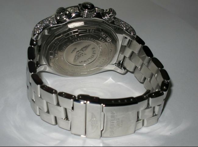 Breitling Super Avenger Stainless Steel Diamonds Watch Breitling Super Avenger Stainless Steel Diamonds Watch