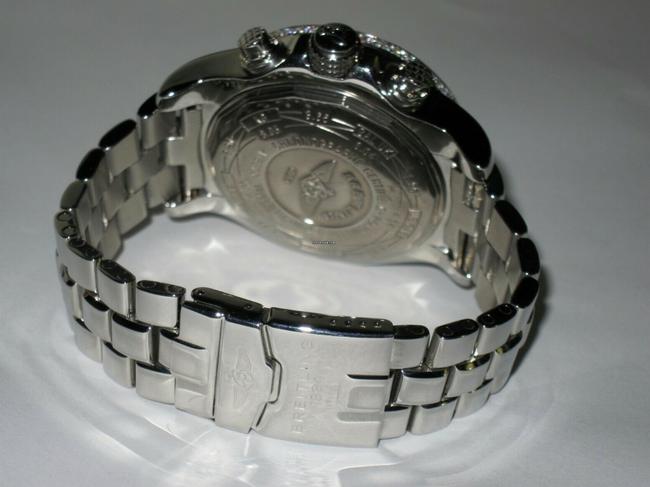 Breitling Super Avenger Stainless Steel Diamonds Watch Breitling Super Avenger Stainless Steel Diamonds Watch