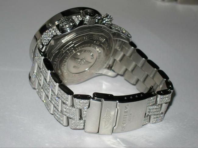 Breitling Super Avenger Stainless Steel Diamonds Watch Breitling Super Avenger Stainless Steel Diamonds Watch
