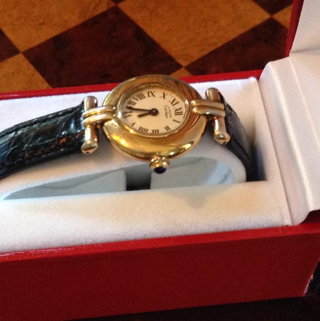 Cartier Gold Must Colisee 18k Over Sterling Silver Price Drop This Week Only. Watch Cartier Gold Must Colisee 18k Over Sterling Silver Price Drop This Week Only. Watch