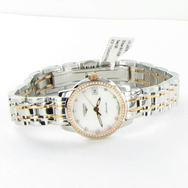Longines Diamond Bezel Dial 18k Gold L22635877 Saint Imier Steel 26mm Ladies Watch Longines Diamond Bezel Dial 18k Gold L22635877 Saint Imier Steel 26mm Ladies Watch