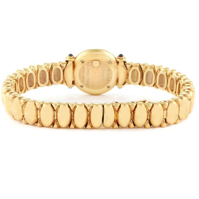 Audemars Piguet Blue Mop Diamond 18k Yellow Gold Womens Wristwatch 21.2mm X 25.5mm Watch Audemars Piguet Blue Mop Diamond 18k Yellow Gold Womens Wristwatch 21.2mm X 25.5mm Watch