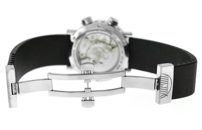 Alain Silberstein Silver Le Reveil Gmt Mens Limited Ed. Steel 37mm Watch Alain Silberstein Silver Le Reveil Gmt Mens Limited Ed. Steel 37mm Watch