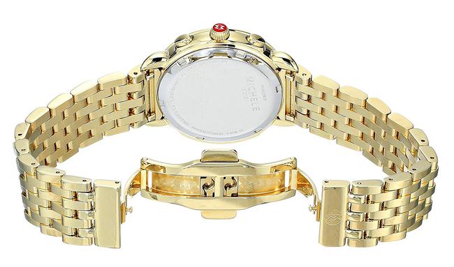 Michele Gold Sidney Blue Mother Of Pearl Diamond Mww30a000011 Watch Michele Gold Sidney Blue Mother Of Pearl Diamond Mww30a000011 Watch