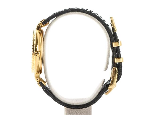 Versace Black/Gold Box Vintage Medusa Plated Quartz Watch Versace Black/Gold Box Vintage Medusa Plated Quartz Watch