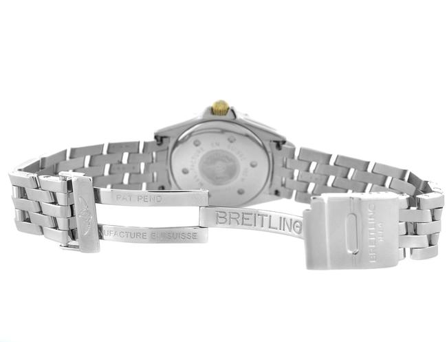 Breitling Silver Ladies Callistino B52045.1 Steel Quartz Date 28mm Watch Breitling Silver Ladies Callistino B52045.1 Steel Quartz Date 28mm Watch