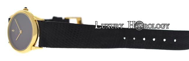 Corum Yellow Gold Ladies Black Dial Solid 18k Mechanical Watch Corum Yellow Gold Ladies Black Dial Solid 18k Mechanical Watch