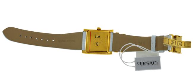 Versace Gold New Dv-25 Vqf020015 Quartz Tone Steel 30mm Watch Versace Gold New Dv-25 Vqf020015 Quartz Tone Steel 30mm Watch