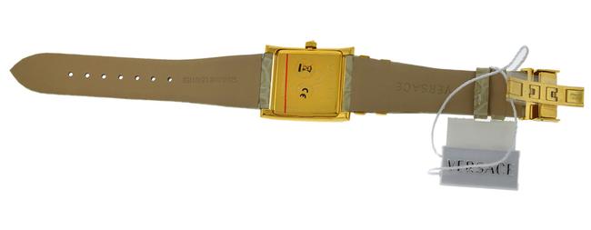 Versace Gold New Dv-25 Vqf020015 Quartz Tone Steel 30mm Watch Versace Gold New Dv-25 Vqf020015 Quartz Tone Steel 30mm Watch