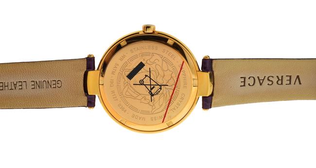 Versace Gold New Mystique Hibiscus I9q81d9hi S702 Diamond Quartz Watch Versace Gold New Mystique Hibiscus I9q81d9hi S702 Diamond Quartz Watch
