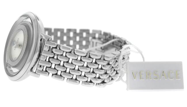 Versace Silver Venus New Vfh01 0013 Stainless Steel Quartz 39mm Watch Versace Silver Venus New Vfh01 0013 Stainless Steel Quartz 39mm Watch