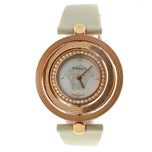 Versace Gold Tone Stainless Steel 80q81sd498 S002 Diamond Quartz 38mm Watch Versace Gold Tone Stainless Steel 80q81sd498 S002 Diamond Quartz 38mm Watch