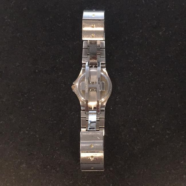 Movado Black Silver Gold Watch Movado Black Silver Gold Watch