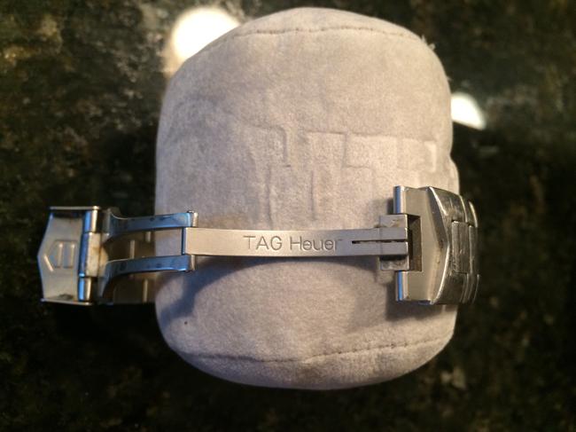TAG Heuer Silver Gentlemans Link Watch TAG Heuer Silver Gentlemans Link Watch