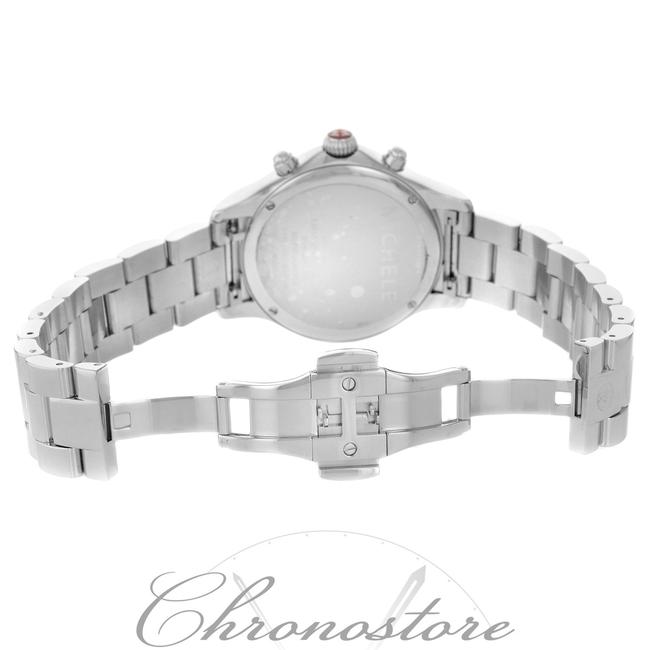 Michele Silver Jetway Classic Mww17c000007 Steel & Diamonds Quartz Ladies Watch Michele Silver Jetway Classic Mww17c000007 Steel & Diamonds Quartz Ladies Watch