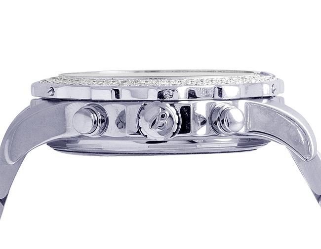 Breitling Stainless Steel Mens Colt Ii A7338710-bb49-ss 44mm Chronograph Diamond 3.0 Ct Watch Breitling Stainless Steel Mens Colt Ii A7338710-bb49-ss 44mm Chronograph Diamond 3.0 Ct Watch
