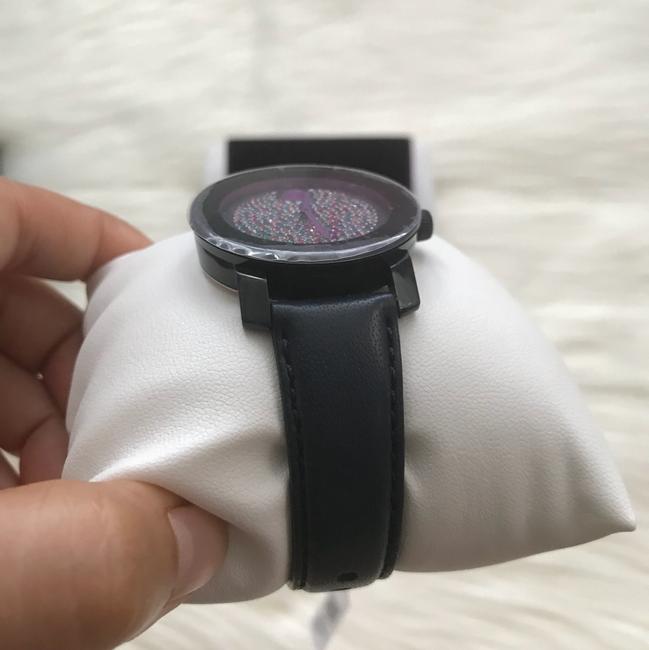 Movado Blue Bold Crystal Pave Dial Leather Ladies 3600263 Watch Movado Blue Bold Crystal Pave Dial Leather Ladies 3600263 Watch