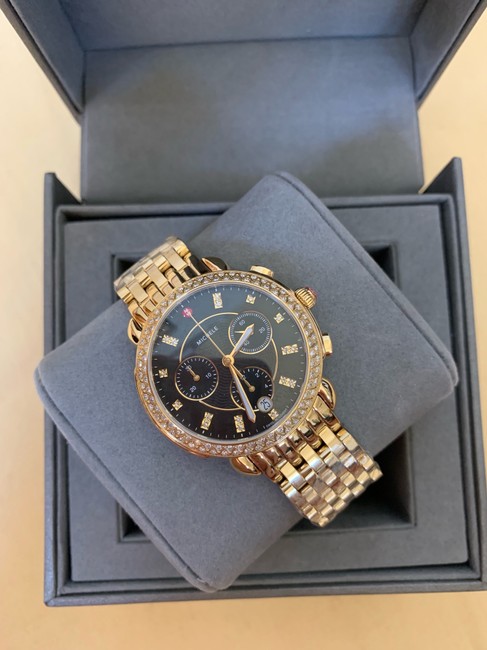 Michele Sidney Gold Diamond Mww30a000031 Watch Michele Sidney Gold Diamond Mww30a000031 Watch