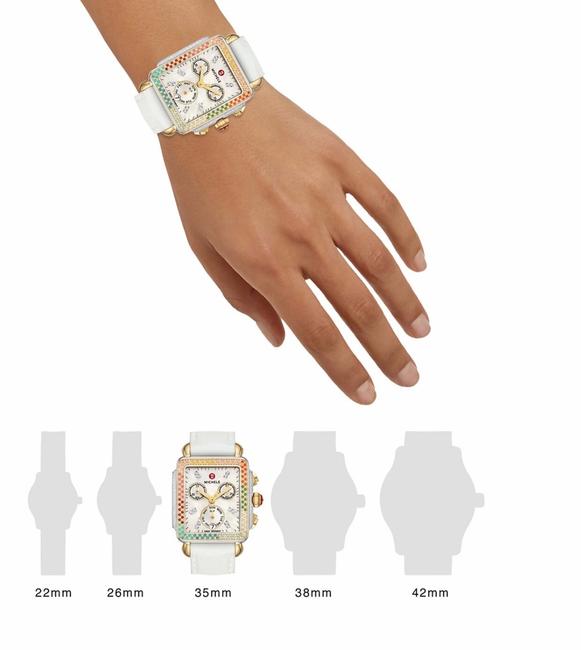 Michele Rainbow Deco Madison Diamond Carousel Watch Michele Rainbow Deco Madison Diamond Carousel Watch