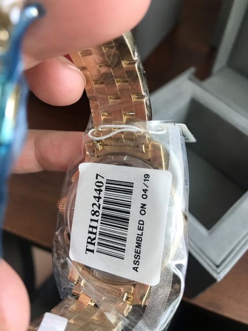 Michele Gold New Uptown Diamond Tone Ladies Mww25a000003 Watch Michele Gold New Uptown Diamond Tone Ladies Mww25a000003 Watch