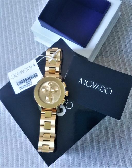 Movado Gold Tone Ladies Swiss Watch Movado Gold Tone Ladies Swiss Watch