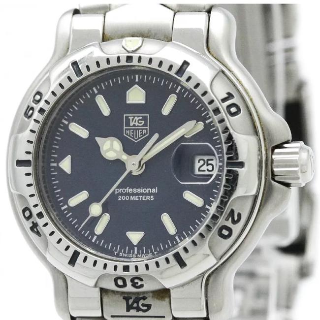 TAG Heuer Silver Tone 6000 Womens Professional 200m Quartz Ladies Watch TAG Heuer Silver Tone 6000 Womens Professional 200m Quartz Ladies Watch