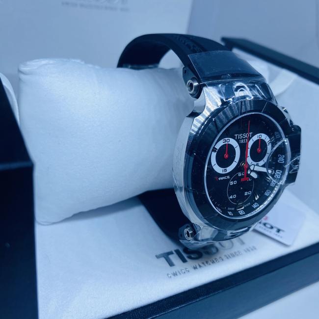Tissot Black T-race Chronograph Strap Mens T048.417.27.057.00 Watch Tissot Black T-race Chronograph Strap Mens T048.417.27.057.00 Watch