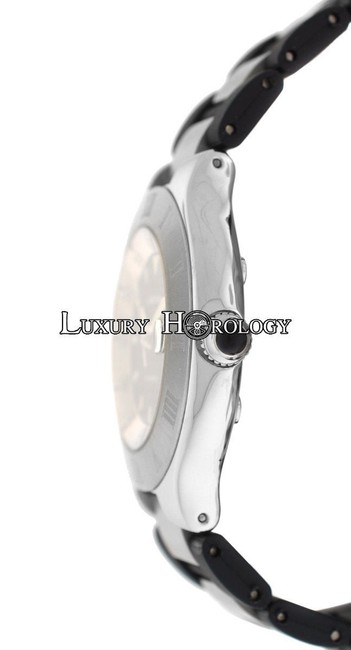 Cartier Must 21 Autoscaph 2427 Steel Rubber 37mm Watch Cartier Must 21 Autoscaph 2427 Steel Rubber 37mm Watch