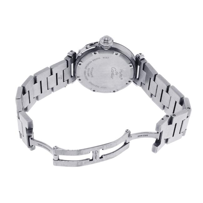 Cartier Silver Pink Pasha 35mm Dial Steel Ladies Watch Cartier Silver Pink Pasha 35mm Dial Steel Ladies Watch