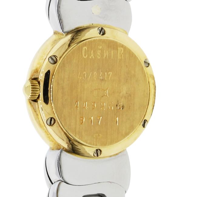 Chopard White Yellow Casmir Diamond Dial 18k Gold & Steel Watch Chopard White Yellow Casmir Diamond Dial 18k Gold & Steel Watch