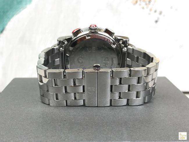 Michele Silver Stainless Steel Sport Sail Chronograph 27183 Watch Michele Silver Stainless Steel Sport Sail Chronograph 27183 Watch