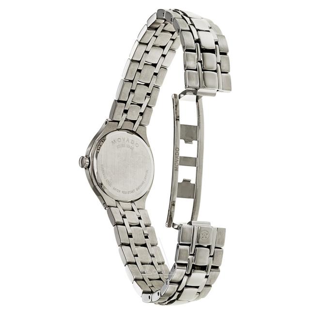 Movado Silver 0606370 Womens Collection Silver-tone Quartz Watch Movado Silver 0606370 Womens Collection Silver-tone Quartz Watch