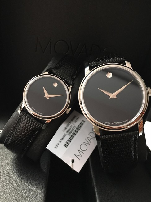 Movado Silver Black Museum Dial 38mm Stainless Steel 2100002 Swiss Made Quartz Watch Movado Silver Black Museum Dial 38mm Stainless Steel 2100002 Swiss Made Quartz Watch