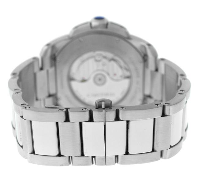 Cartier Silver Calibre De 3389 W7100016 Mens Steel Date 44mm Watch Cartier Silver Calibre De 3389 W7100016 Mens Steel Date 44mm Watch