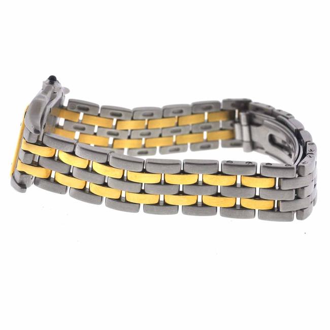 Cartier Silver and Gold Panthere 1120 Watch Cartier Silver and Gold Panthere 1120 Watch