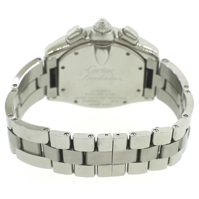 Cartier Stainless Steel Roman XL Roadster Chronograph Silver Dial Mens W62019x6 Watch Cartier Stainless Steel Roman XL Roadster Chronograph Silver Dial Mens W62019x6 Watch