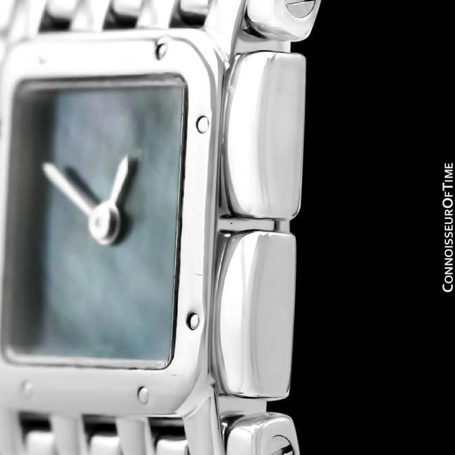 Cartier Dark Mother Of Pearl Ruban Ladies Quartz Bracelet with Blue Mop Dial Watch Cartier Dark Mother Of Pearl Ruban Ladies Quartz Bracelet with Blue Mop Dial Watch