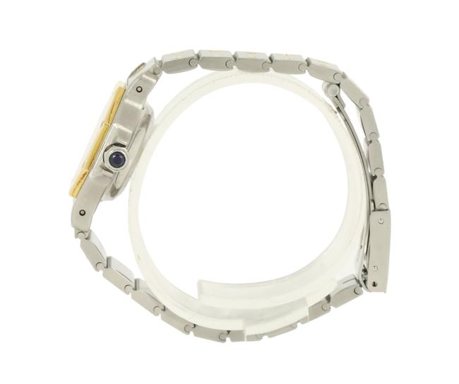 Cartier Silver Santos Octagaon - Stainless Steel and 18kt Yellow Gold Watch Cartier Silver Santos Octagaon - Stainless Steel and 18kt Yellow Gold Watch
