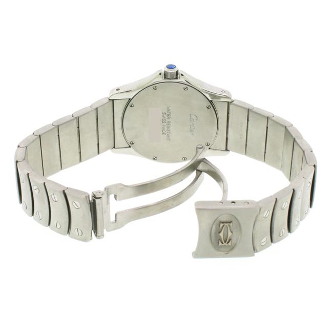 Cartier Stainless Steel Santos Ronde 30mm Ladies W20027k1 Watch Cartier Stainless Steel Santos Ronde 30mm Ladies W20027k1 Watch