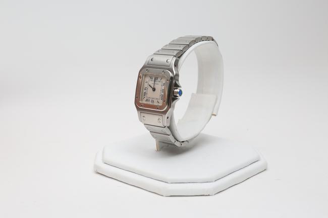 Cartier Silver Santos Watch Cartier Silver Santos Watch