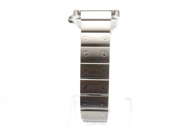 Cartier Silver Santos Galbee Watch Cartier Silver Santos Galbee Watch
