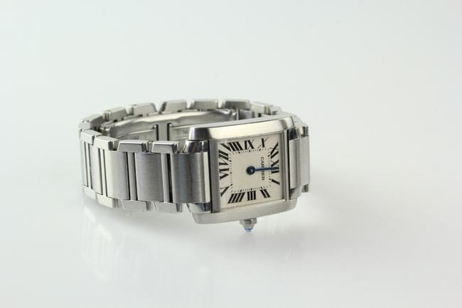 Cartier Stainless Steel Tank Francaise Watch Cartier Stainless Steel Tank Francaise Watch