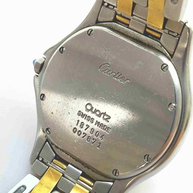 Cartier Silver 33mm Two Tone Panthere Cougar 858548 Watch Cartier Silver 33mm Two Tone Panthere Cougar 858548 Watch