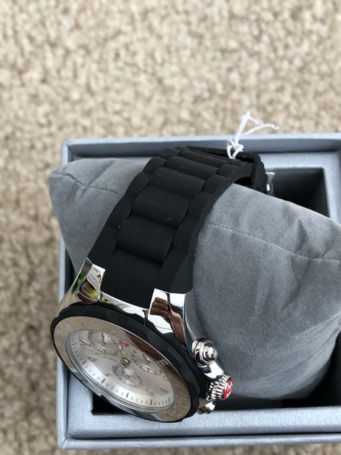 Michele Multicolor Jelly Black-friday-sale Tahitian Bean Large Black Watch Michele Multicolor Jelly Black-friday-sale Tahitian Bean Large Black Watch