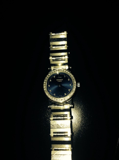 Movado White Gold Womans 18kt Vizio with Diamonds Watch Movado White Gold Womans 18kt Vizio with Diamonds Watch