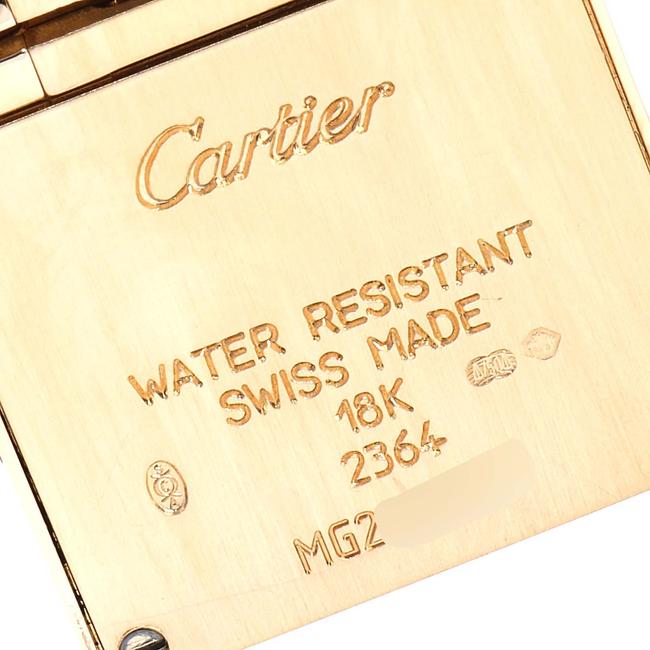 Cartier White Diamonds 18k Yellow Gold Tank Francaise We1001r8 Womens Wristwatch 20 X 25 Mm Watch Cartier White Diamonds 18k Yellow Gold Tank Francaise We1001r8 Womens Wristwatch 20 X 25 Mm Watch