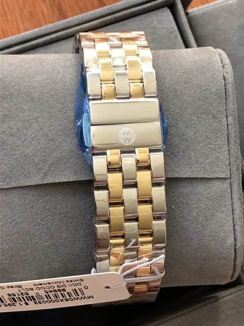 Michele Multicolor Deco Ii Two-tone Diamond Accent Mww06x000033 Watch Michele Multicolor Deco Ii Two-tone Diamond Accent Mww06x000033 Watch