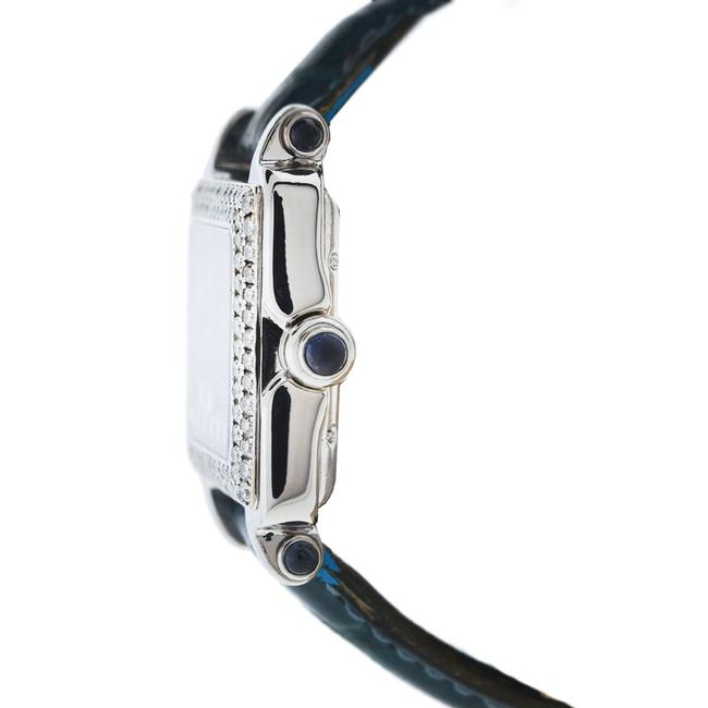Chopard Blue Happy Sport Square Floating Diamonds Ladies Watch Chopard Blue Happy Sport Square Floating Diamonds Ladies Watch