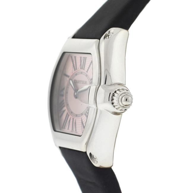 Cartier Pink 2675 Roadster Dial Stainless Steel Quartz Watch Cartier Pink 2675 Roadster Dial Stainless Steel Quartz Watch